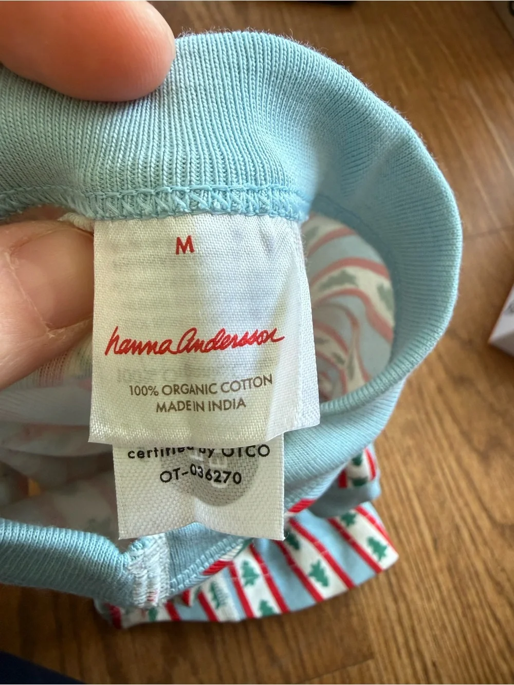 Hannah Andersson dog pajamas size medium - cute holiday / winter / Christmas